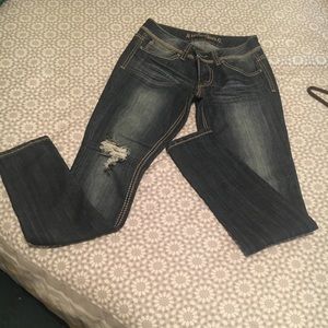 Distressed Skinny Jeans
